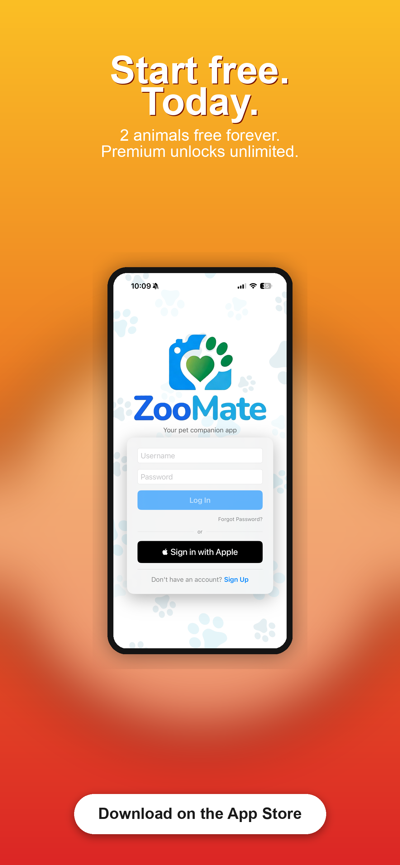 Get started with ZooMate